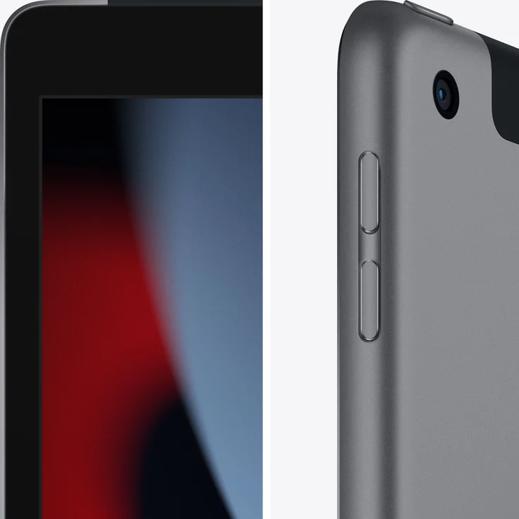 Apple iPad (2021) Quad-HD Auflösung 10,2 Zoll, LTE-Tablet, Apple A13 Bionic Chip, 64 GB Speicher, iPadOS, Space Grau (MK473FD/A) – Bild 3