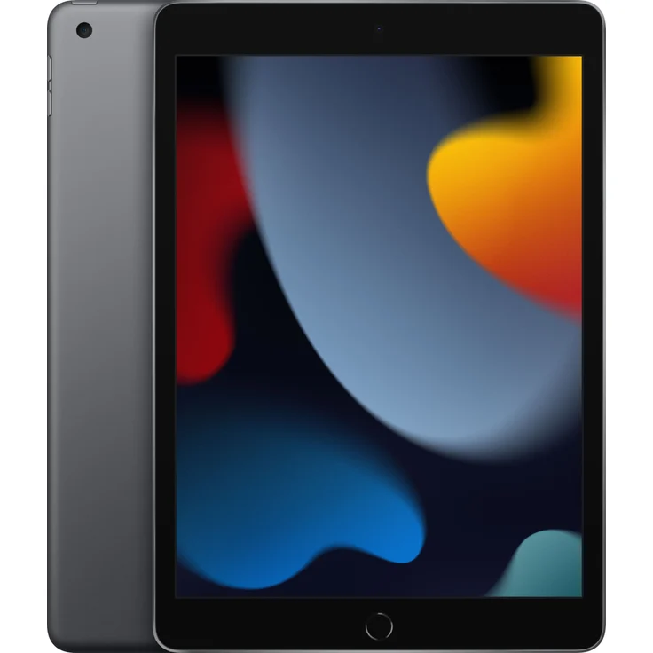 Apple iPad (2021) Quad-HD Auflösung 10,2 Zoll, WiFi-Tablet, Apple A13 Bionic Chip, 256 GB Speicher, iPadOS, Space Grau (MK2N3FD/A) – Bild 1