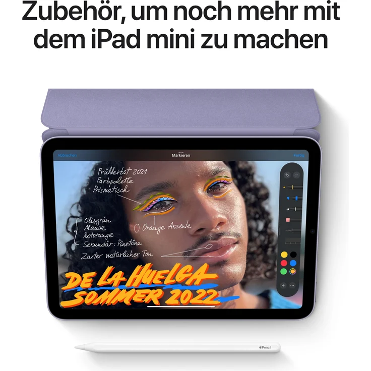 Apple iPad mini (2021) WiFi Quad-HD-Auflösung 8,3 Zoll, WiFi-Tablet, Hexa-Core A15 Bionic Chip, 256 GB Speicher, iPadOS, Space Grau (MK7T3FD/A) – Bild 6