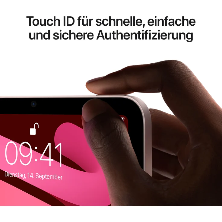 Apple iPad mini (2021) WiFi Quad-HD-Auflösung 8,3 Zoll, LTE-Tablet, Hexa-Core A15 Bionic Chip, 64 GB Speicher, iPadOS, Rosé (MLX43FD/A) – Bild 5