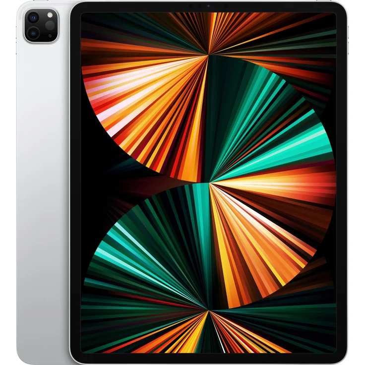 Apple iPad Pro (2021) Quad-HD-Auflösung 12,9 Zoll, WiFi-Tablet, Apple M1 Chip, 128 GB Speicher, iPadOS, Silber (MHNG3FD/A) – Bild 2