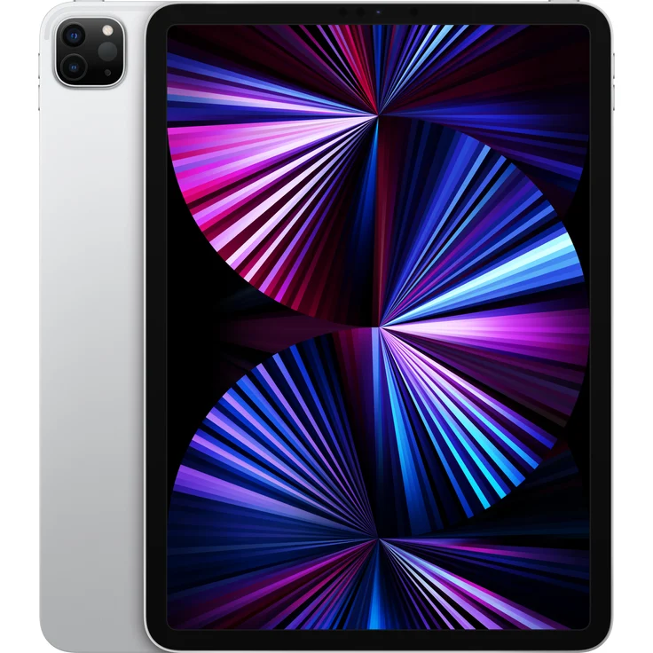 Apple iPad Pro (2021) Quad-HD-Auflösung 11 Zoll, WiFi-Tablet, Apple M1 Chip, 128 GB Speicher, iPadOS, Silber (MHQT3FD/A) – Bild 2