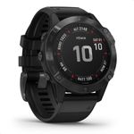 Garmin fēnix 6 Pro Smartwatch GPS, Unisex, 47mm, Kunststoffgehäuse, Schwarz