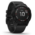 Garmin fēnix 6X Pro Smartwatch GPS, Unisex, 51mm, Kunststoffgehäuse, Schwarz