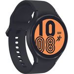 Samsung Galaxy Watch4 LTE Smartwatch Unisex, 44mm, Aluminiumgehäuse, Black