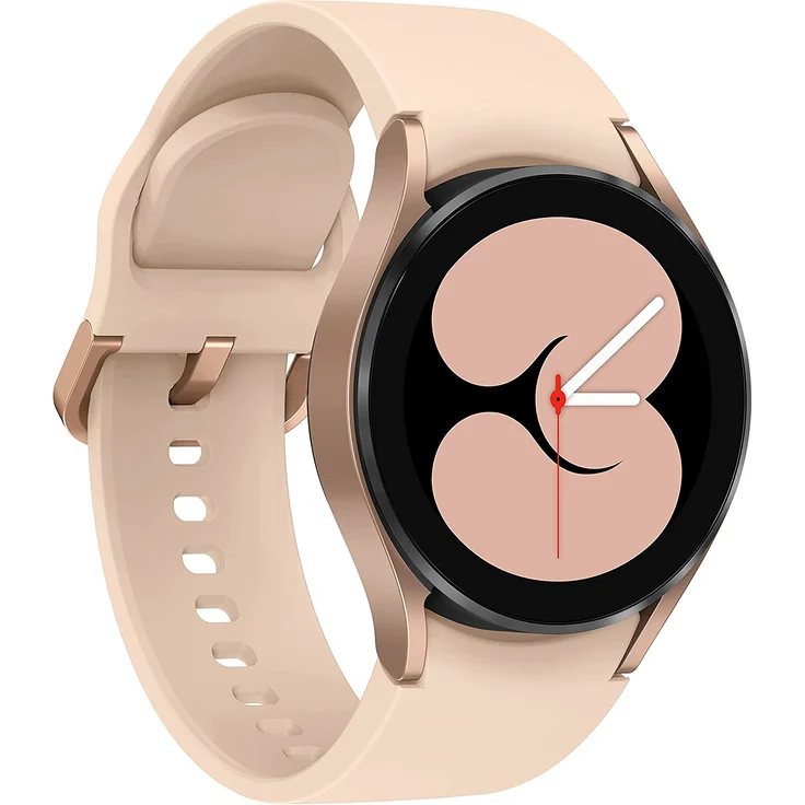 Samsung Galaxy Watch4 Bluetooth Smartwatch Damen, 40mm, Aluminiumgehäuse, Pink Gold – Bild 1