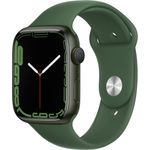 Apple Watch Series 7 Smartwatch GPS, 45mm, Aluminiumgehäuse Grün, Sportarmband Klee