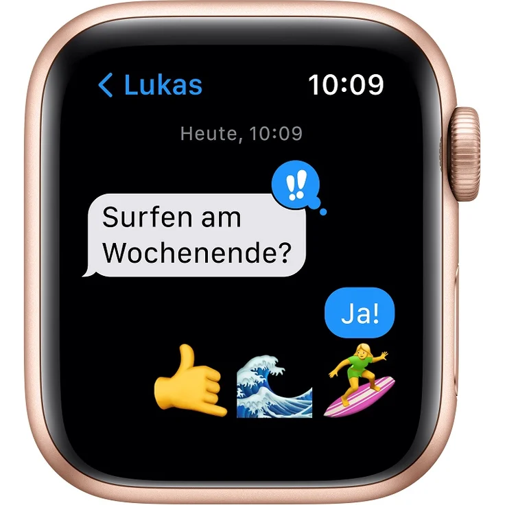 Apple Watch SE 2020 (1. Generation) Smartwatch GPS, 40mm, Aluminiumgehäuse Gold, Sportarmband Polarstern - Preisvergleich – Bild 6
