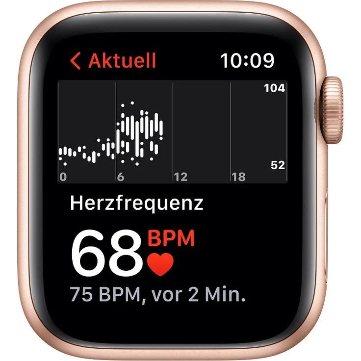 Apple Watch SE 2020 (1. Generation) Smartwatch GPS, 40mm, Aluminiumgehäuse Gold, Sportarmband Polarstern - Preisvergleich – Bild 4