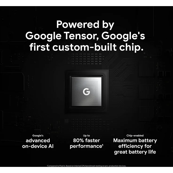 Google Pixel 6 Pro 5G Smartphone 17,04cm (6,71 Zoll) OLED-Display, 256GB interner Speicher, 12GB RAM, Dual-SIM, Android, Stormy Black – Bild 6