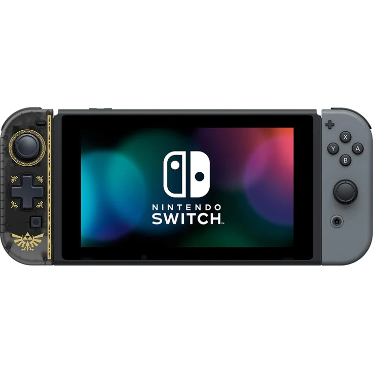 Hori D-Pad Controller (L) - The Legend of Zelda Schwarz, Gold (NSW-119E) (Switch) – Bild 2