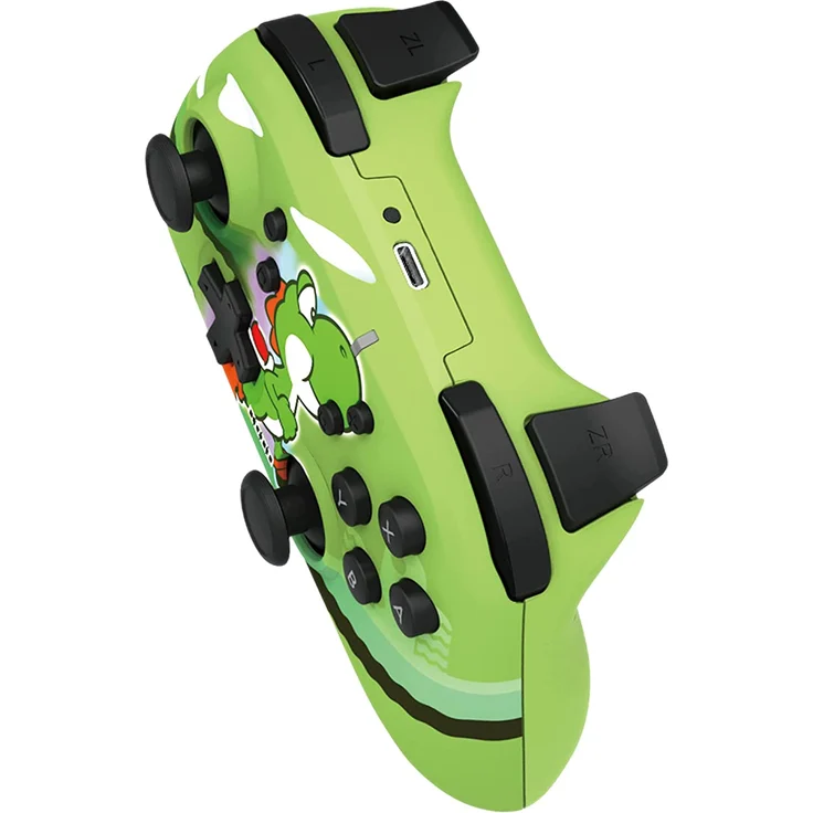 Hori Horipad Wireless Controller Super Mario: Yoshi, Grün (Switch) (NSW-361U) – Bild 2