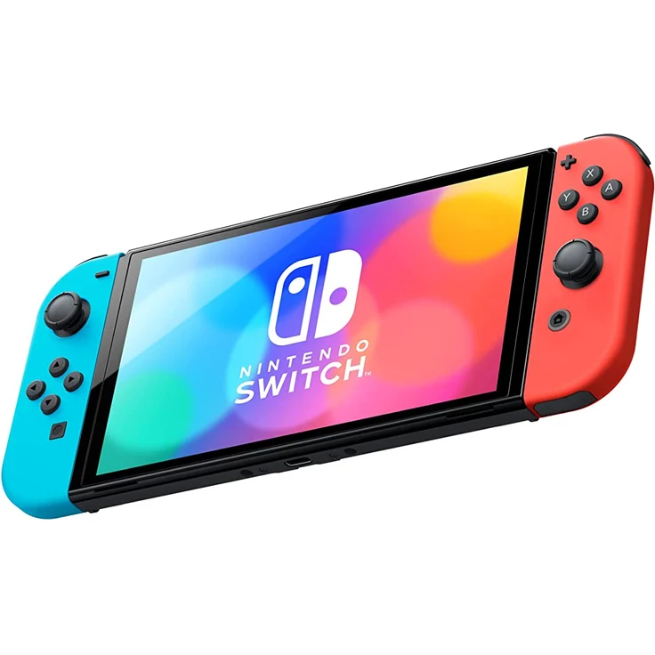Nintendo Switch OLED-Modell 64 GB, Neon – Bild 4