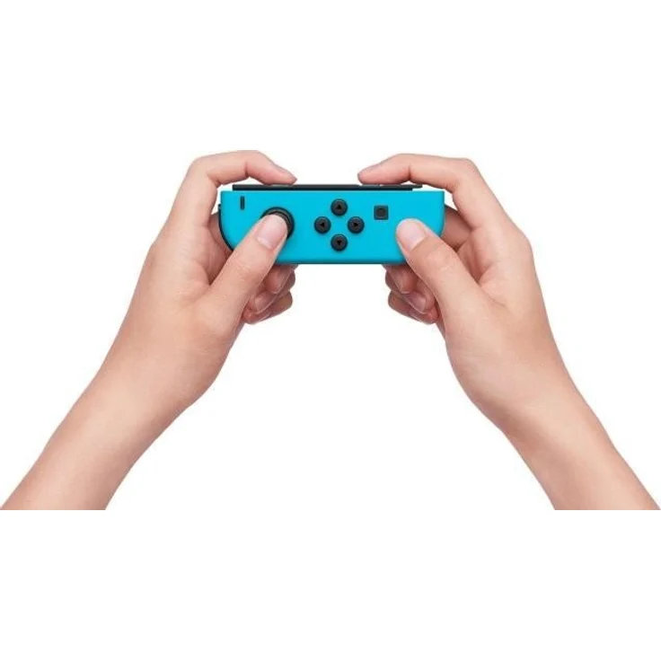 Nintendo Switch (2019) V2 Schwarz/Blau/Rot 32GB – Bild 7