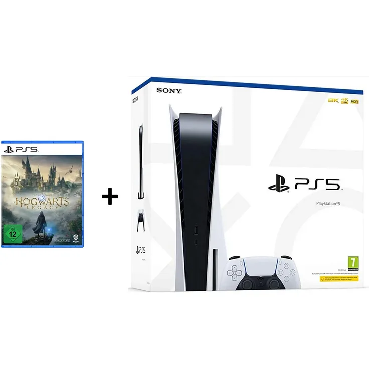 Sony PlayStation 5 Disc Edition 825 GB + Hogwarts Legacy