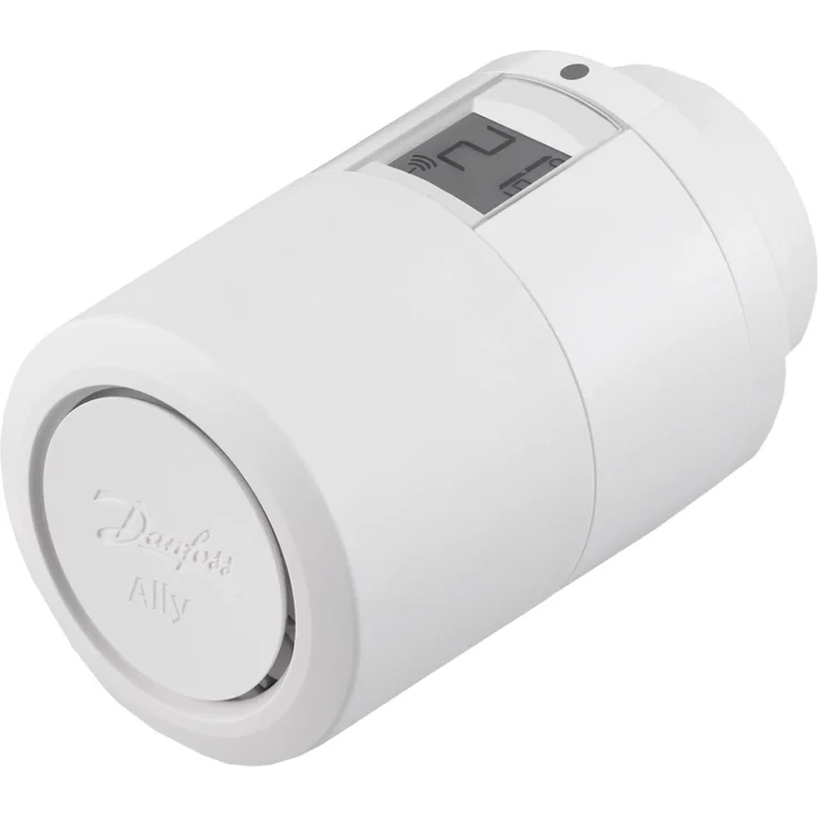 Danfoss Ally Heizkörperthermostat, Präzises, smartes Digital-Thermostat, kompatibel mit Amazon Alexa, Google Assistant & Zigbee, App- & Sprachsteuerung - Smarthome-Geräte, Gateway erforderlich, weiß (014G2460) – Bild 2