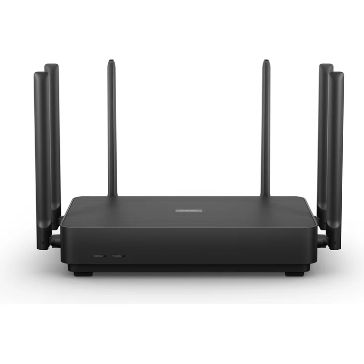 Xiaomi Router AX3200, WLAN-Router Schwarz – Bild 1