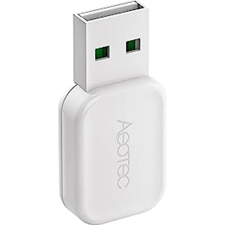 Aeotec Zi-Stick | Zigbee USB Stick für ZHA in Home Assistant, Zigbee2MQTT, Open HAB | IOBROKER | NodeRed | Smart Home Stick, weiss – Bild 2