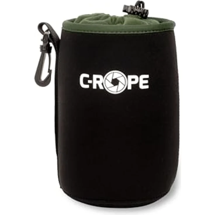 C-Rope Neopren Objektivbeutel mit Fleece-Fütterung, Größe L, wasserabweisend, vielseitig einsetzbar – Bild 1