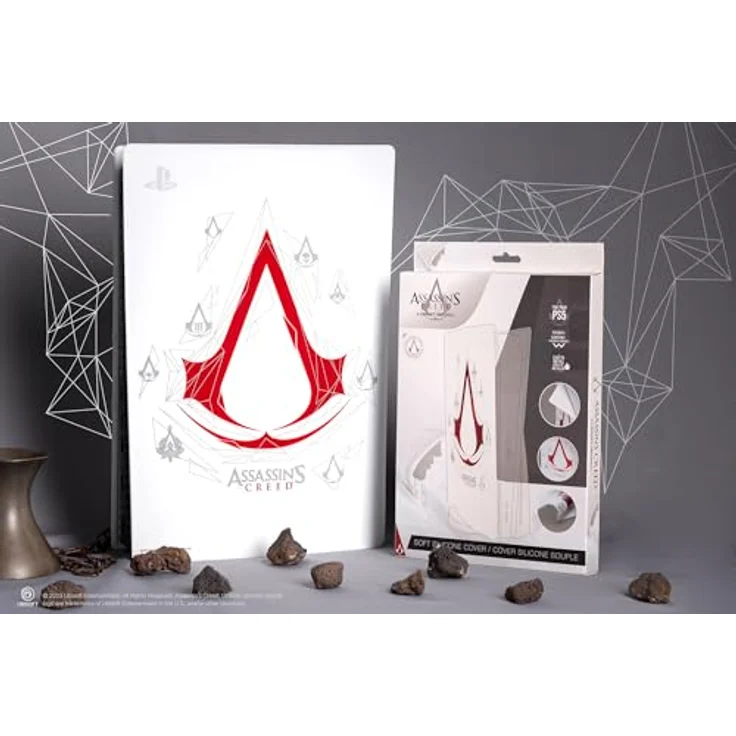 Freaks And Geeks Silicone Protective Cover für Sony PlayStation 5 - Assassin's Creed Design, optimaler Schutz vor Kratzern und Staub, kompatibel mit PS5 Standard Edition – Bild 5