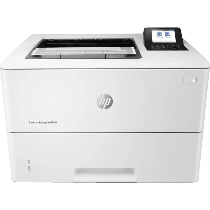 HP LaserJet Enterprise 8501DN, Multifunktionsdrucker mit automatischem Duplexdruck, 2 Papierkassetten, Netzwerkanschluss, Schwarzweiß