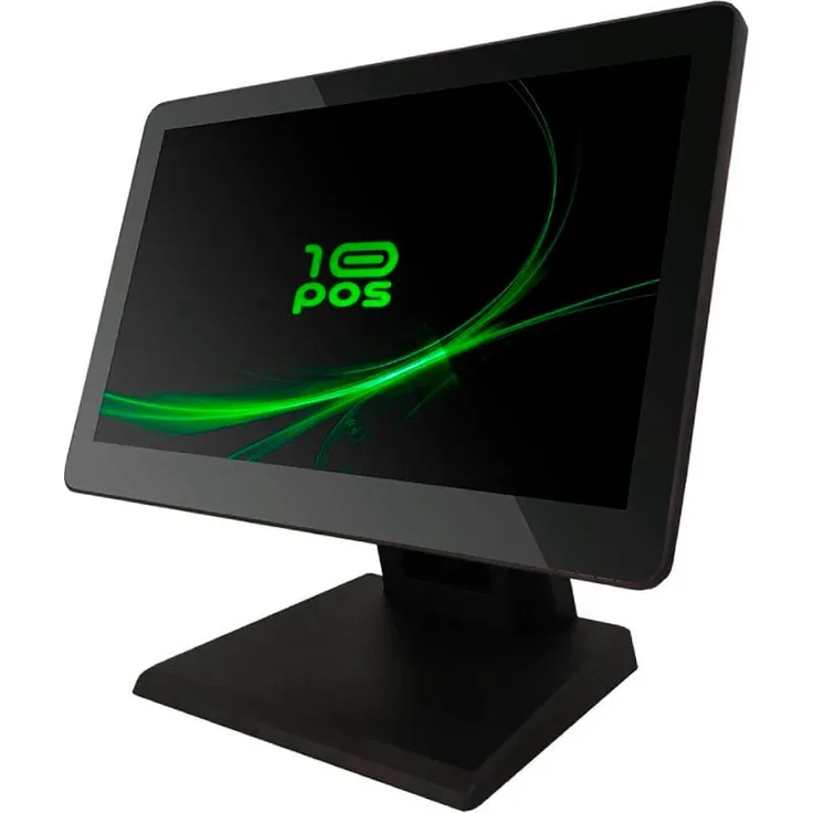 10POS 10T-16, All-in-One POS-Terminal mit 15.6" Touchscreen, Intel Celeron J6412, 8 GB RAM, 128 GB SSD, Schwarz