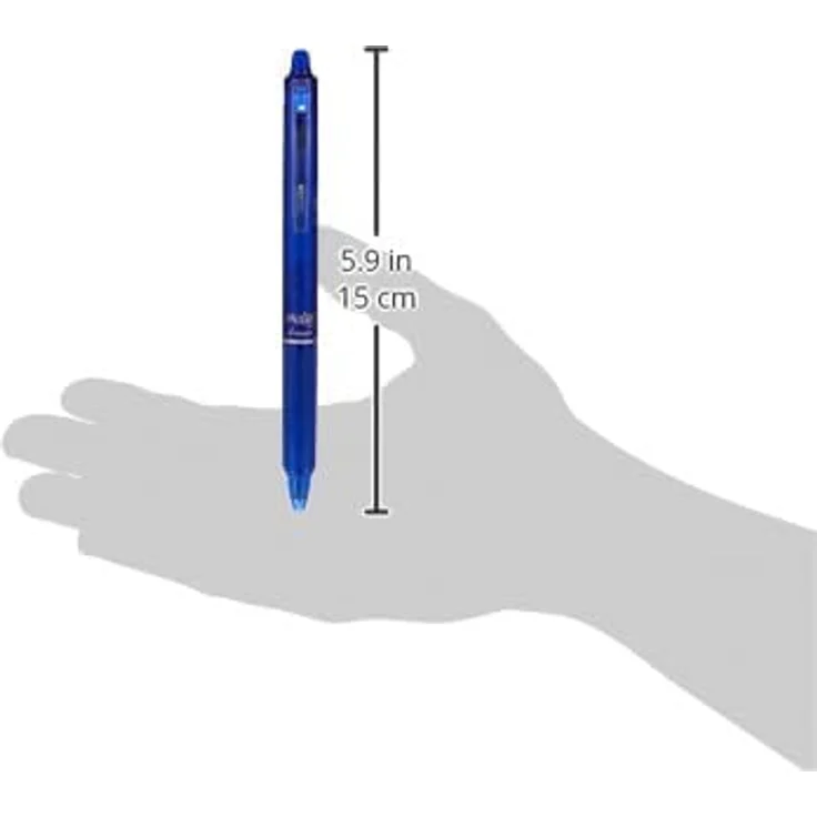 Pilot Tintenroller Frixion Ball Clicker 0.7, Gehäuse blau, 0.35mm, Schreibfarbe blau – Bild 3