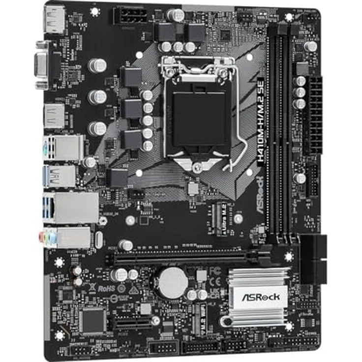 ASRock Płyta główna H410M-H/M.2 SE, Mainboard mit H410M-HM2SE – Bild 5