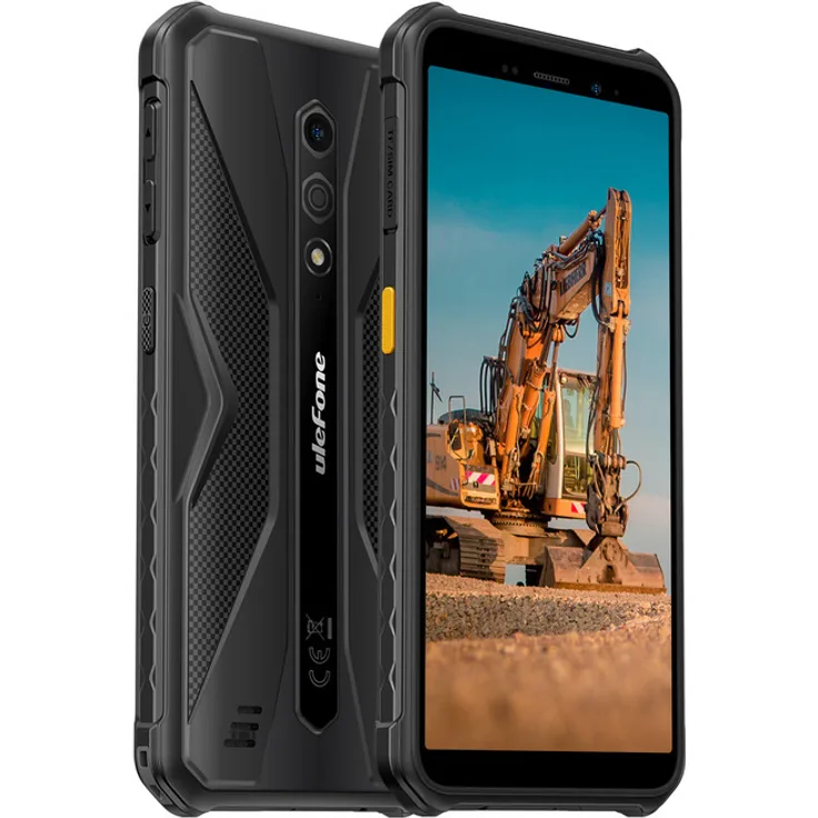 Ulefone Armor X12 3GB/32GB 5.4´´ Dual Sim Schwarz - Robustes Smartphone mit IP69K Schutzart, Nachtmodus, erweiterbarem Speicher und 4860 mAh Akku
