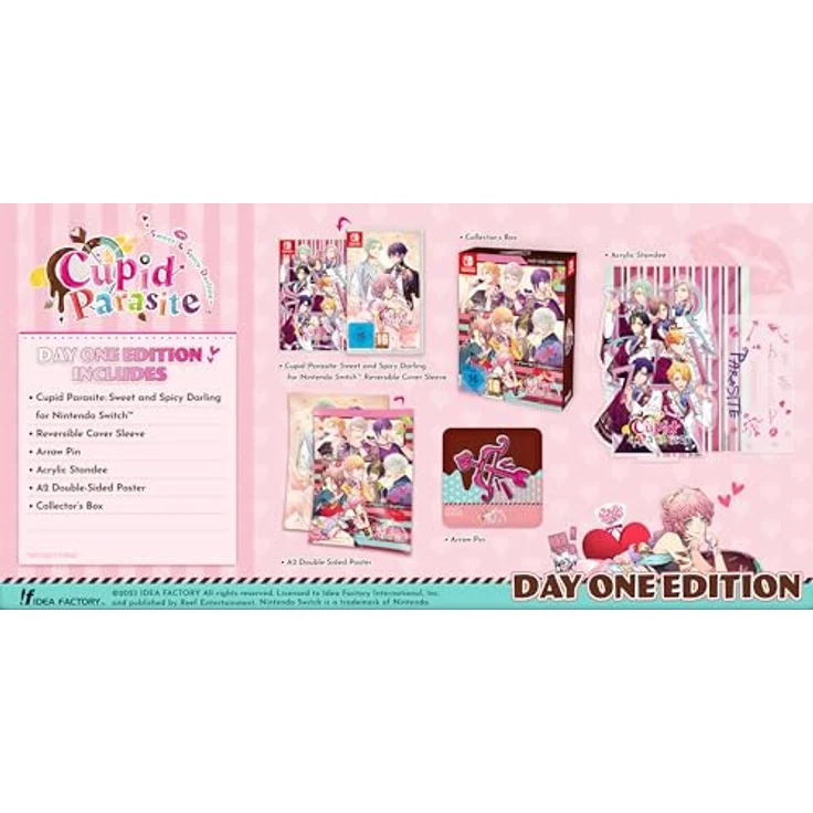 Reef Entertainment Cupid Parasite: Sweet and Spicy Darling – Day One Edition (Nintendo Switch) - Sweet and Spicy Romance Adventure – Bild 2