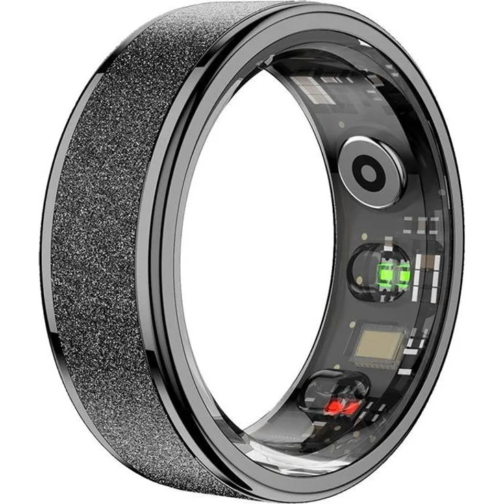 Colmi Smartring R10, Smart Ring mit 20.8MM Durchmesser, Schwarz