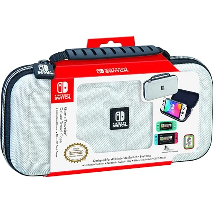 Nintendo NSW DLX Traveller CASE, Schutz für Konsolen, weiß