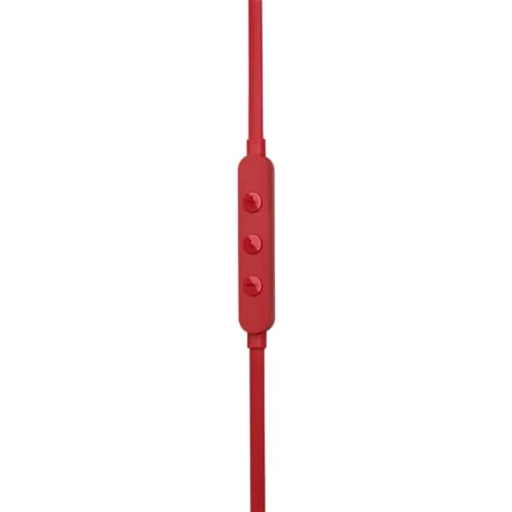 JBL Tune 305C Red USB-C Kopfhörer mit JBL Pure Bass Sound und 3-Tasten-Fernbedienung – Bild 2