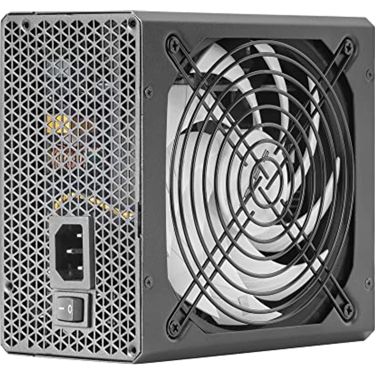Tacens Radix VII AG 600, Modulares Netzteil PC ATX 600W, 10 Jahre Garantie, 80Plus Silber, Silent AI-RPM Technologie, 87% Wirkungsgrad, Schwarz – Bild 5
