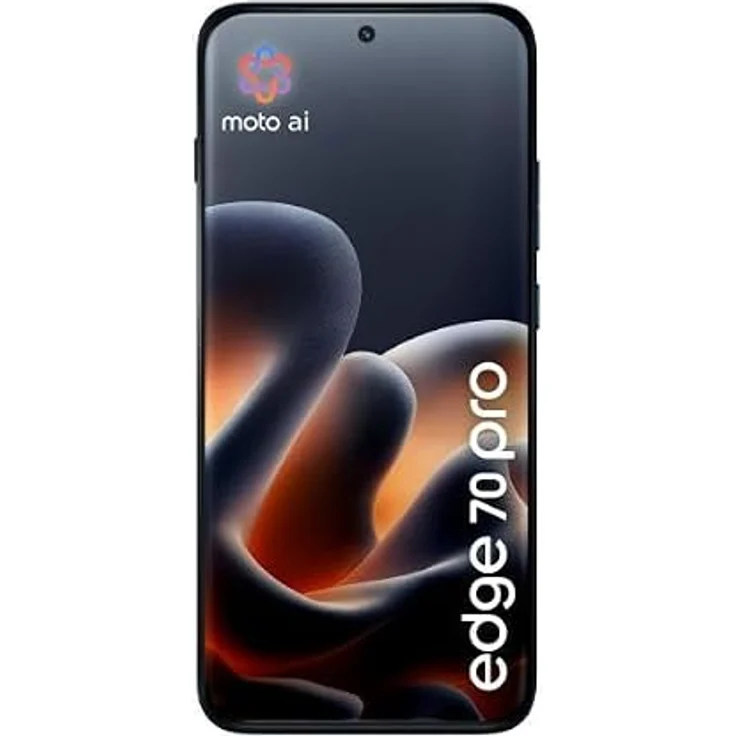 Motorola Edge 70 Pro (256 GB, PANTONE Titan, 6.78", SIM + eSIM, 5G), Smartphone, Blau – Bild 3