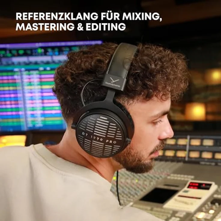 beyerdynamic DT 1990 PRO MKII Premium-Tesla-Studiokopfhörer, Offen mit verbessertem TESLA.45-Treiber, Schwarz – Bild 3