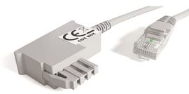 COXBOX 15 m DSL Kabel Fritzbox, Speedport, Easybox - TAE Kabel RJ45 grau