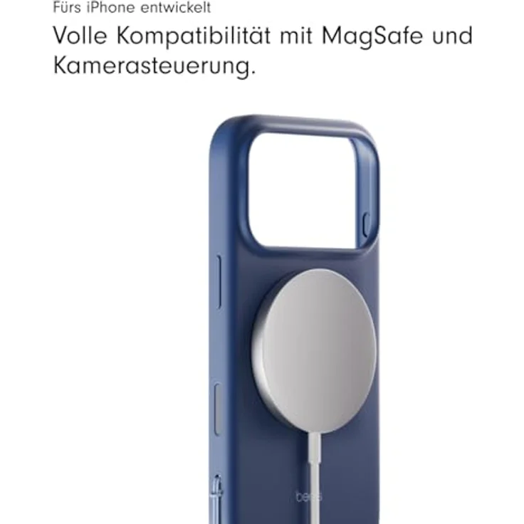 Beats iPhone 17 Pro Max Kickstand Case mit MagSafe, Kamerasteuerung, integrierter Ständer und Trageschlaufe – Felsblau – Bild 5