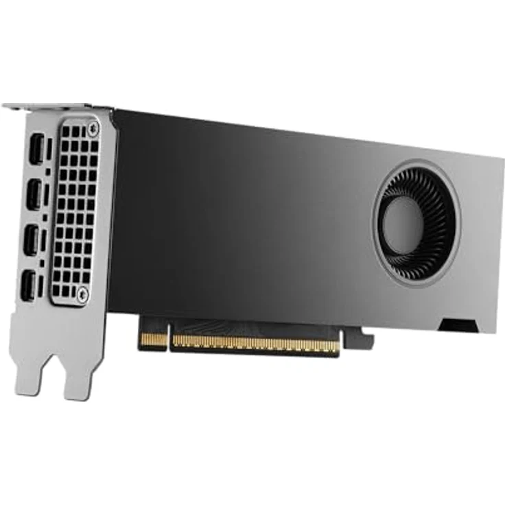 PNY NVIDIA RTX PRO 4000 SFF Blackwell, 16GB GDDR6 ECC Grafikkarte mit 4xMini DP und PCIe 4.0, kompakte Bauweise – Bild 1