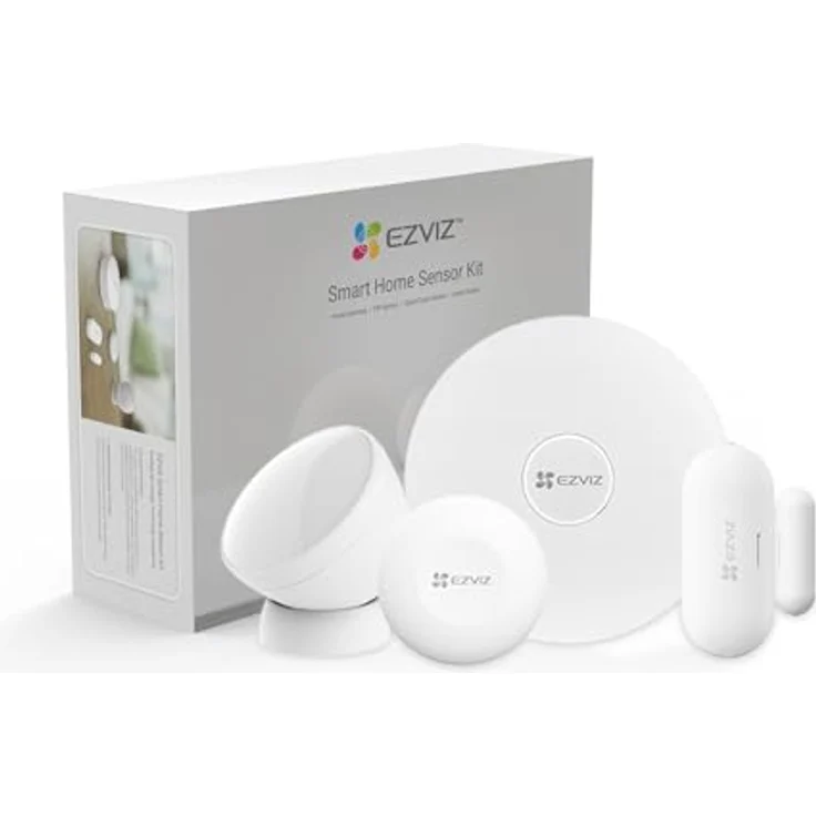 EZVIZ New Home Gateway A3, Smart Home Hub mit ZigBee Unterstützung, Steuerung für bis zu 64 Geräte, Weiss – Bild 1