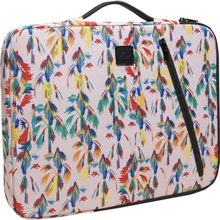 Exacompta Laptophülle 16", Notebooktasche aus recyceltem Polyester, wasserabweisend, Weiß – Bild 3