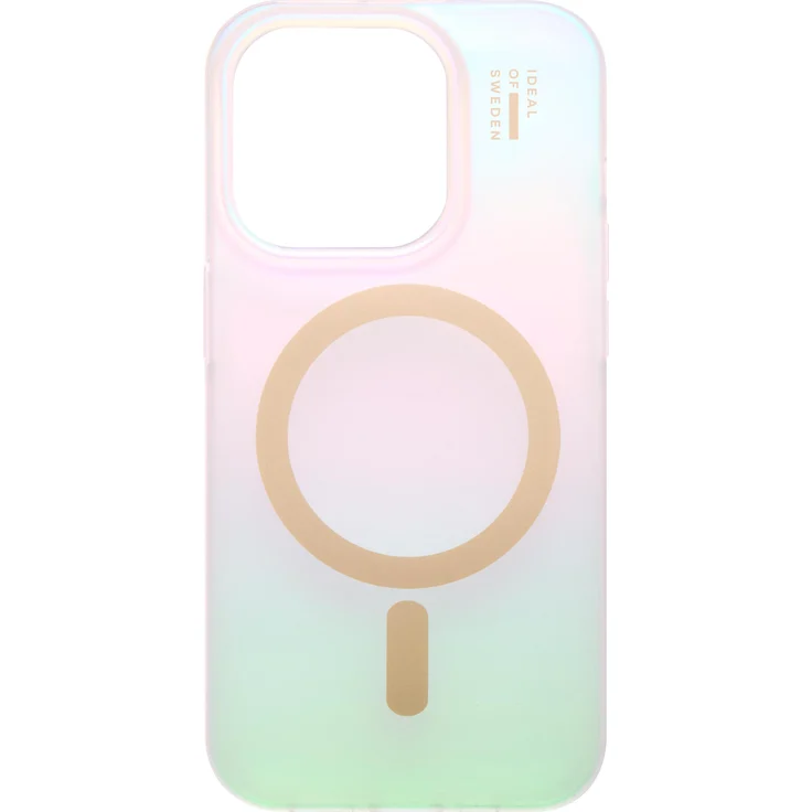 iDeal Of Sweden Designer Magsafe Hard-Cover Shimmer (Apple iPhone 16), Mehrfarbig, schlagfest, aus recyceltem Material