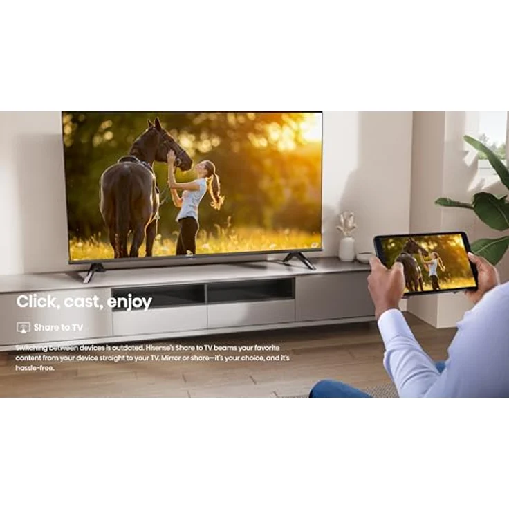 Hisense 32A4Q 32" Smart TV mit Full Array LED, Dolby Audio, Game Mode, VIDAA OS, DTS Virtual:X – Bild 9