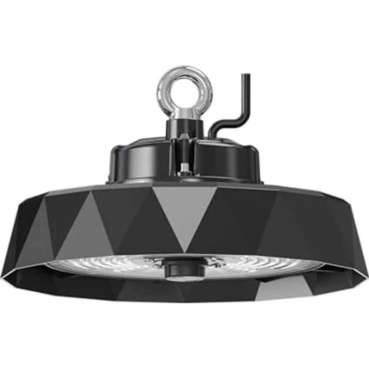 ENOVALITE Hallenstrahler LED Hallenleuchte 150W, 22500lm, 150lm/W, 5000K Neutralweiß Tageslicht - IP65, IK08 UFO Lampe High Bay mit Markenkomponenten