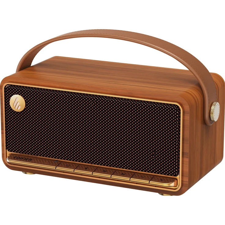 Edifier MP330, Bluetooth Lautsprecher mit hochwertigem Klang, Braun
