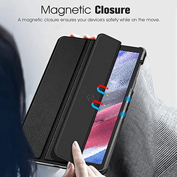 Fintie Tablet-Hülle Hülle für Samsung Galaxy Tab A7 Lite 8.7 2021 - Ultra Schlank Kunstleder Schutzhülle Cover in verschiedenen Farben. – Bild 6