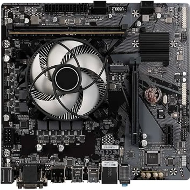 Joy-it Aufrüst-Set Intel Core i3-14100, Mainboard Gigabyte GA-H610M-S2H DDR5 mit 16 GB RAM und Intel UHD Graphics 730 – Bild 2