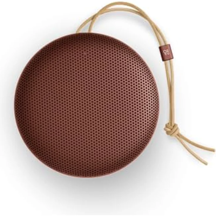 Bang & Olufsen Beosound A1 (3rd Gen), tragbarer Bluetooth Lautsprecher, IP67 wasserdicht, bis zu 24 Stunden Akkulaufzeit, 3 Mikrofone, C2C-zertifiziert - Rustic Red – Bild 2