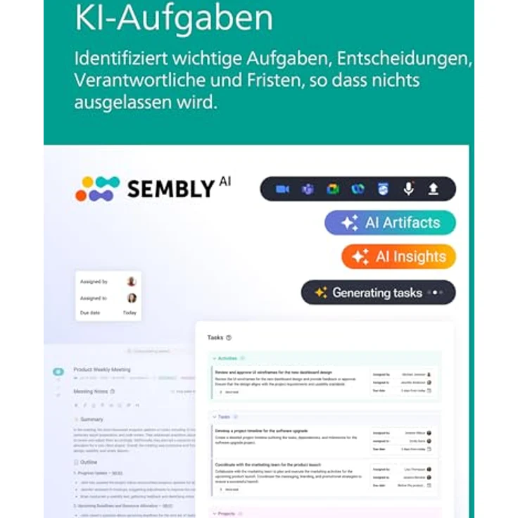 Philips SmartMeeting Konferenzkamera, 4K HD Webcam mit 360°-Aufnahmen, silber – Bild 11