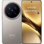 Vivo X200 Pro 5G, Smartphone mit 16 GB RAM, 512 GB Speicher, Dual-SIM, Titan Titanium